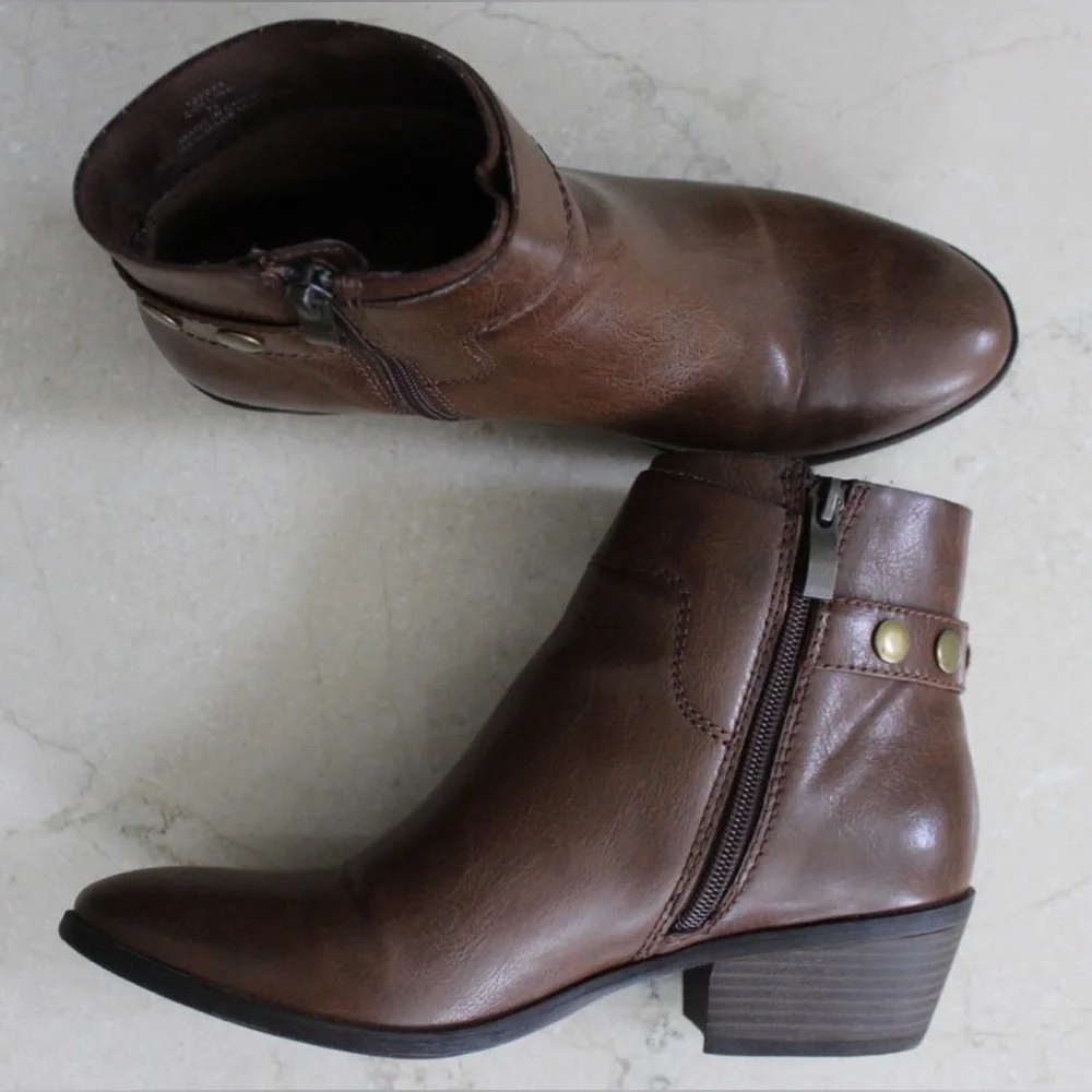 Brown Ankle Boots